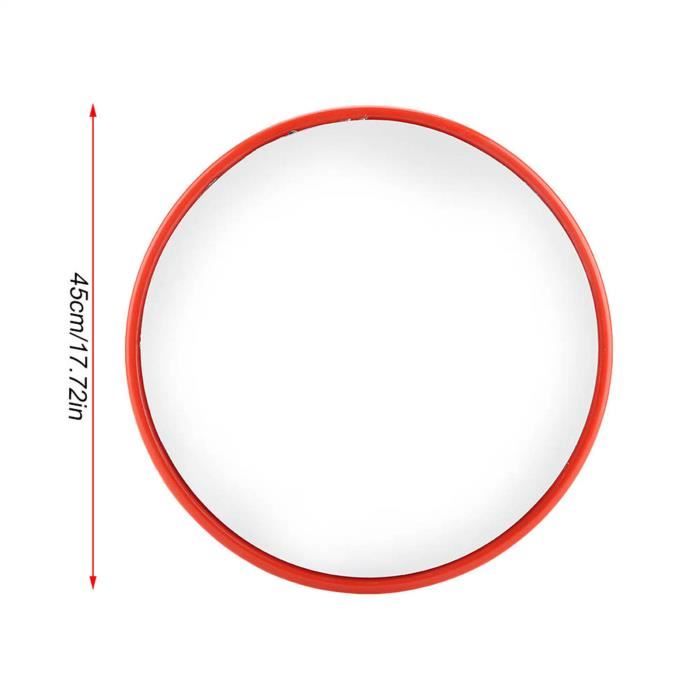 Miroir Convexe De Sécurité 60 Cm - Pour Garage, Allée, Parking - Angle 130°