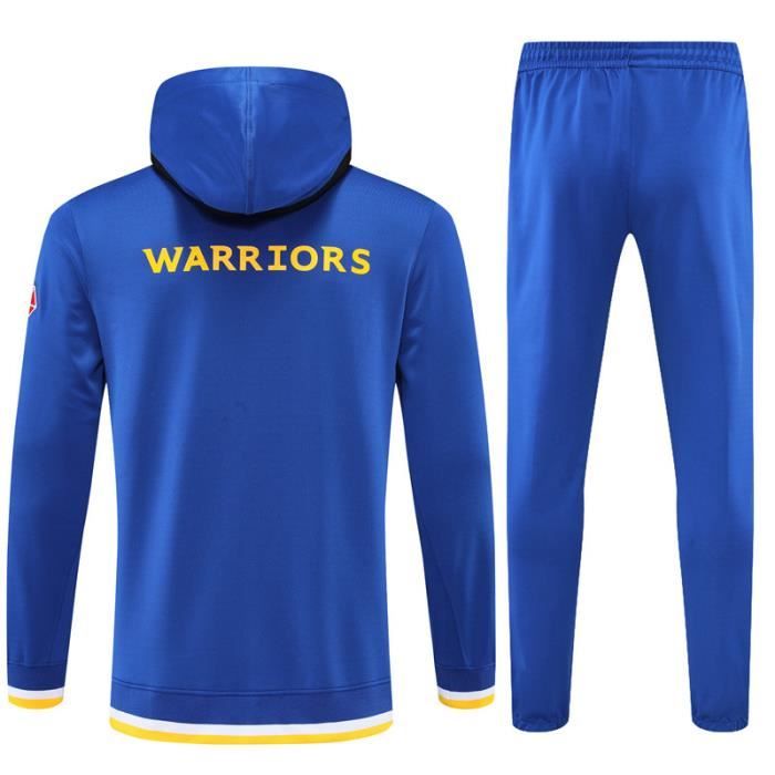 Ensemble Survetement de Basketball Golden State Warriors Veste Zippee Maillot de Basketball 2022 23 Vetements Pour Adult Homme Cdiscount Sport