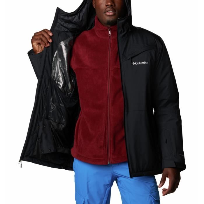 Veste imperméable homme Columbia Iceberg Point - noir - XL - Ski -  Omni-Tech™ et Omni-Heat™ Noir - Cdiscount Sport