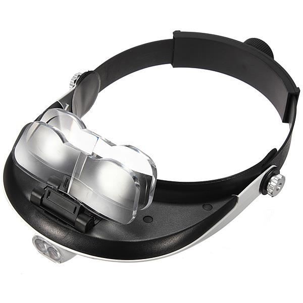 Lunettes loupe à LED Parkside à 5,99 € - Idéales pour vos projets