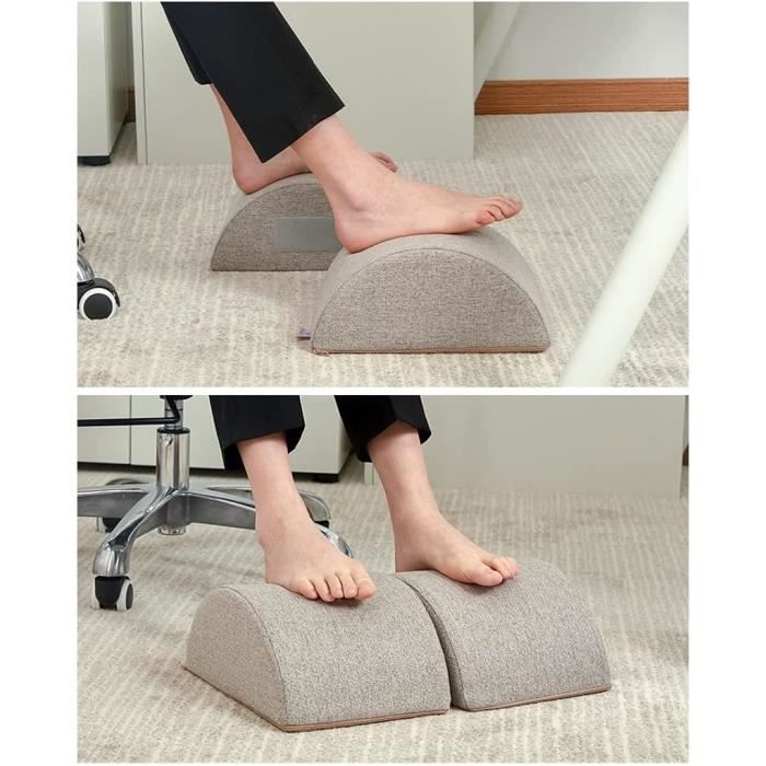 Repose-pied ergonomique Soutien des pieds Repose-pieds sous le bureau