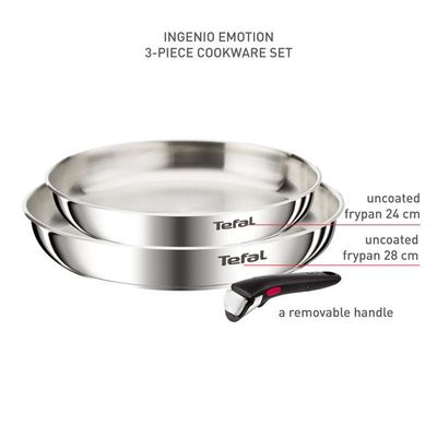 Batterie de cuisine TEFAL Ingenio Generous Cook 6 pcs L3129102