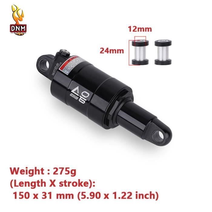 Amortisseur de 150 mm DNM AO6 VTT Air Amortisseur Arri re pour