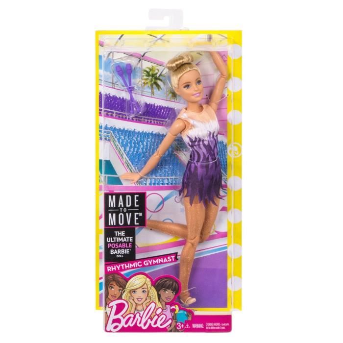 Poupée barbie articulée discount