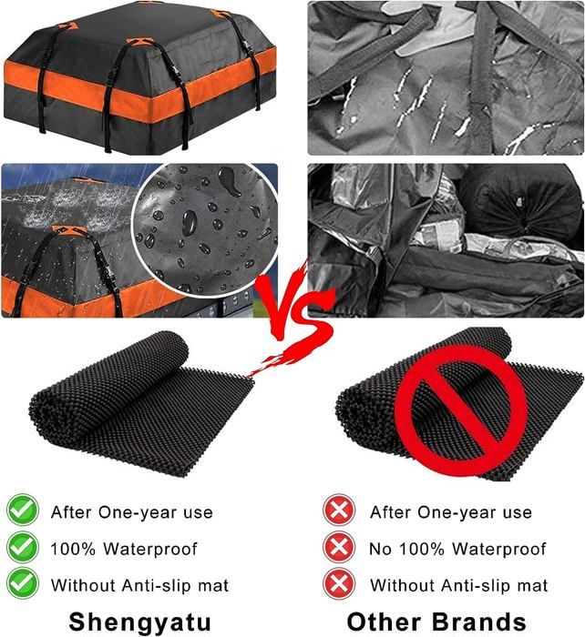 Coffre de Toit Voiture Coffre de Toit Sac de toit de voiture en