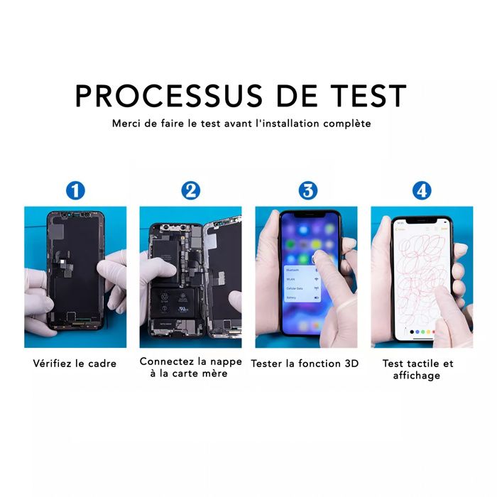 Écran De Remplacement InCell Pour IPhone 12 Pro Max - Avec Kit Outils Et Joint, Neuf