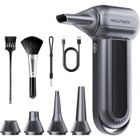 WOLFBOX MF100 Souffleur d’air électrique 150 000 RPM, sans fil, 3 vitesses, rechargeable pour PC, voiture & maison