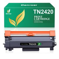 Cartouche de toner compatible Brother TN2420 TN2410 TN-2420 TN-2410 2420 2410 1X noir pour Imprimante BROTHER