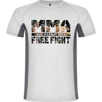 T-shirt enfant MMA Combattants Free Fight - Blanc - Sports MMA et Free Fight - Manches courtes