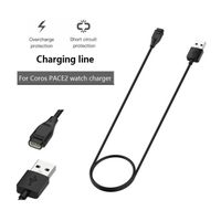 Câble chargeur USB pour montre connectée Coros Pace 2 - 1 mètre - Straße Tech ®