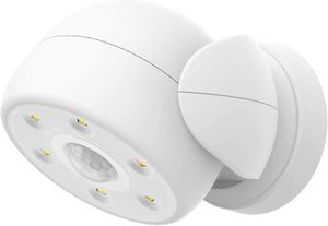 LAMPADAIRE LAMPADAIRE-Blanc 2 LED Détecteur de Mouvement Spot