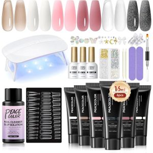 Gel Pour Extensions D’Ongles 30ml – AIJIMEI – Couleur Nude Pink/Transparent