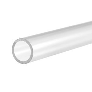 Tube Flexible Vinyle PVC Transparent 25 Mm X 30 Mm – 1 M, Résistant Huile, Eau, Air – Aquarium, Jardin, Lavage Auto