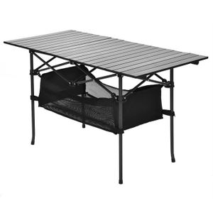 charge maximale 20 kg LWAN3 Table de camping pliante portable ultra l/ég/ère en alliage daluminium pour barbecue table de pique-nique polyvalente avec sac de transport