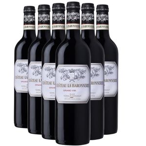 VIN ROUGE Château La Baronnerie Grand Vin - Rouge 2018 - Côt