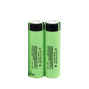 kit de lampe torche LED 3400 mAh NCR18650B Lot de 2 piles rechargeables 3,7 V 18650