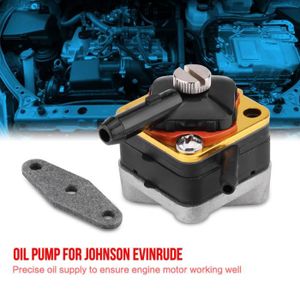 Pompe à carburant hors-bord avec joint pour Johnson/Evinrude 20-140HP remplace 438556 noir 