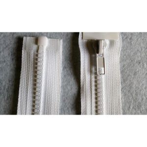 Fermeture 60cm : Blanc Pour Robes Et Coussins