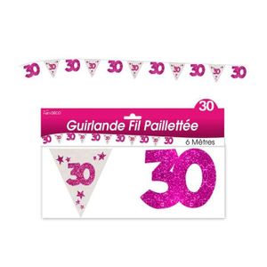 Banderole de fanions 30 ans | Beebs