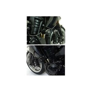 Anodisation en alliage de titane Échappement Moyen Link Pipe pour Kawasaki Z1000 2010-2016