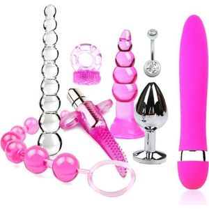 CLÔTURE - GRILLAGE 11Pcs / Set Adult Sex Toys Kit de vibrateur Privat