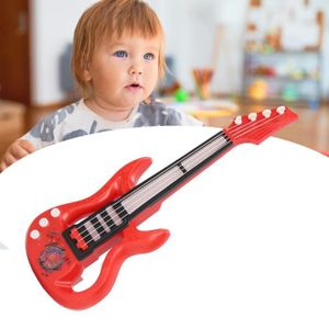 UKULÉLÉ Drfeify ukulélé jouet pour enfants Jouet Musical de guitare pour enfants, 4 cordes, musique éducative, jouets talkie-walkie R 106976