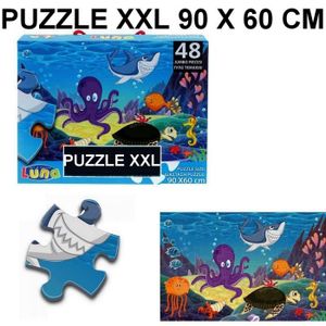PUZZLE Puzzle géant La Mer - GUIZMAX - 48 pièces XL - Ani