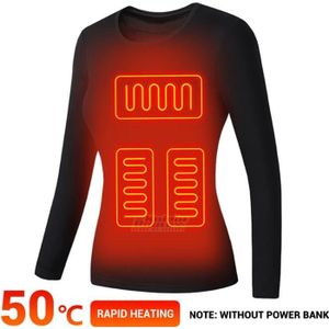 Ensemble de sous-vêtements thermiques chauffants pour hommes, usb  électrique sous-vêtement chauffant couche de base haut et bas Long Johns  Set