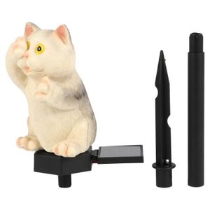 Lampe Solaire Chat Cdiscount
