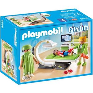 UNIVERS MINIATURE PLAYMOBIL - City Life - Salle de Radiologie