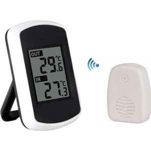 GOTOTOP thermomètre extérieur Thermomètre rond en acier inoxydable étanche  thermomètre hygromètre résistant à la chaleur - Cdiscount