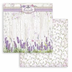 BLOC NOTE Papier scrapbooking 'Provence - Lavender' de Stamp