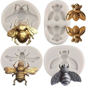 MOULE  Bumble Bee Silicone Fondant Moules Pour Cupcake To