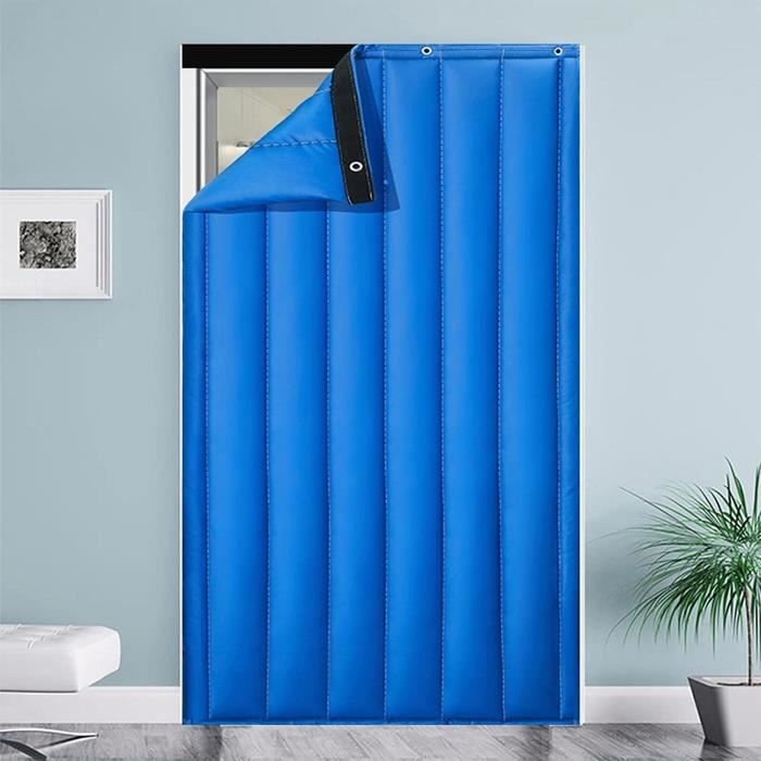 rideau phonique pour porte d entrée