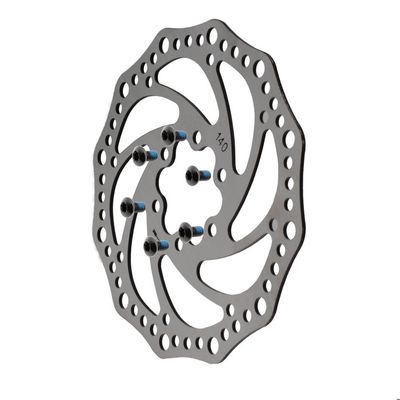 Freins à Disque De Vélo En Acier Inoxydable,160mm 6 ",2 Pièces-lot,pour