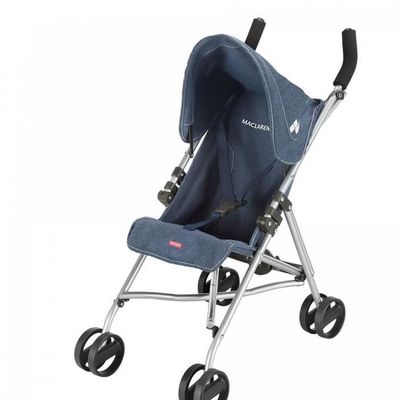 Poussette pour poupee Mac Laren Junior Quest Bleu Cdiscount Jeux Jouets