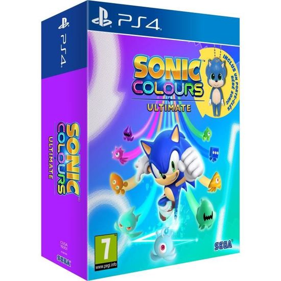 Jeu Sonic Colours Ultimate - Day One Edition PS4 - Action et vitesse en continu