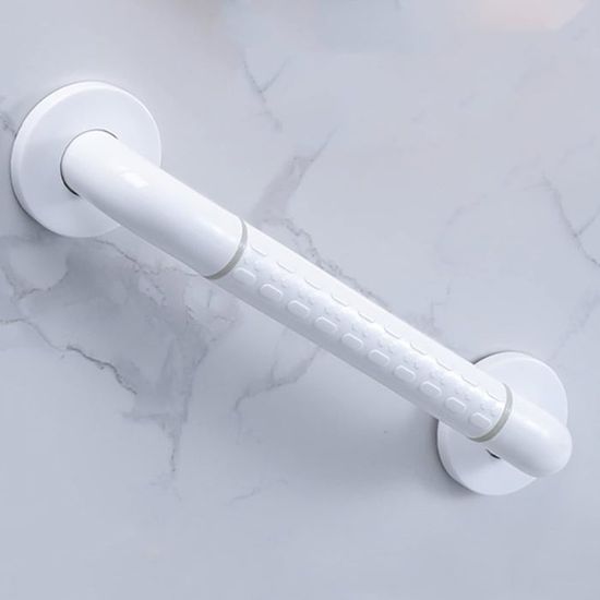 Barre D'Appui Salle De Bain 2 Pièces - Acier Inoxydable Poli - Pour Baignoire/Toilette - Neuf