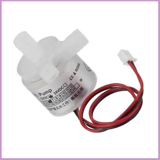 Pompe à Eau Submersible 12V DC 6W - Mini Pompe Pour Aquarium, Fontaine, Bassin, Système Solaire - Débit 2L/min, Silencieuse