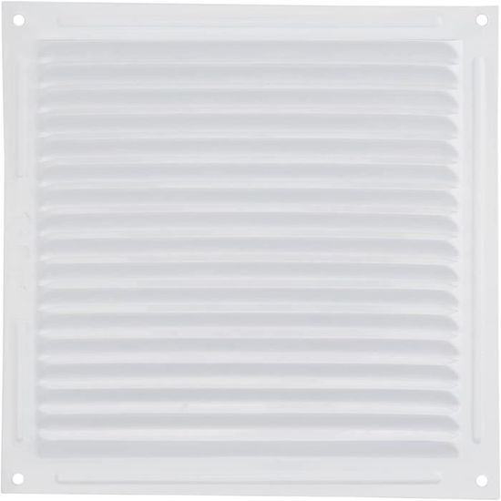 Grille De Décompression Acier Laqué époxy EQUATION Smart Air, L.12 Cm X H 6 5 Cm 69482945