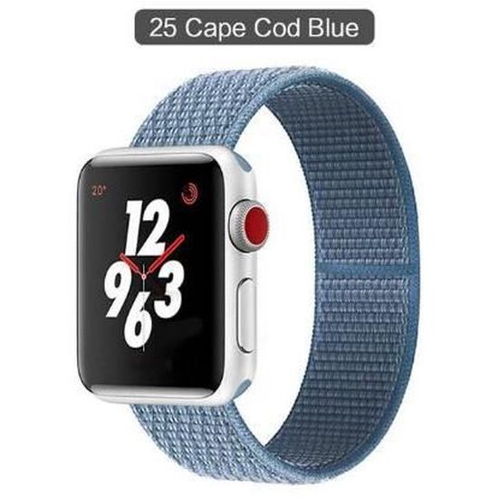 apple watch cape cod blue sport loop