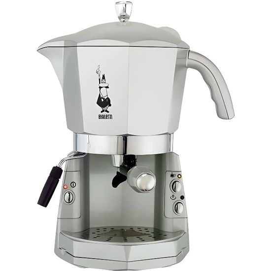 Machine à café expresso - BIALETTI - Pose libre - Pression 20 - Espresso - Dosettes, Café moulu, capsules