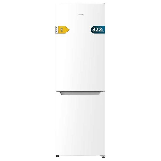 Réfrigérateur Combi Total No Frost Cecotec Bolero Coolmarket Combi 456 White Glass C 456 L Hauteur 2 8447420003396