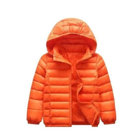 Veste Polaire Pour Garçons à Capuche Avec Fermeture éclair