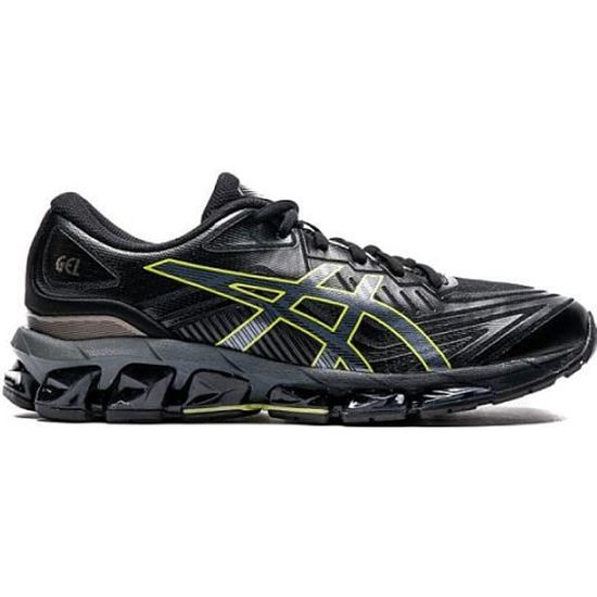 Basket ASICS GEL QUANTUM 360 VII Homme Noir Jaune Running