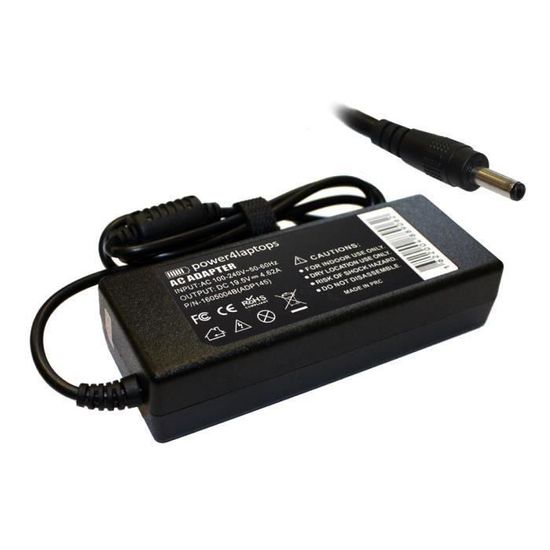 Chargeur Secteur 90W Pour Dell Inspiron 17-1720, 1721, 1750, 1764 - 19,5V 4,62A, Connecteur 7,4x5,0mm