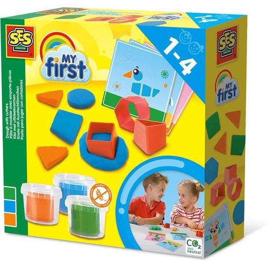 SES 00419 Pâte à Modeler Sons De La Ferme – Pâte Souple Pour Enfants, Ne Sèche Pas à L’air