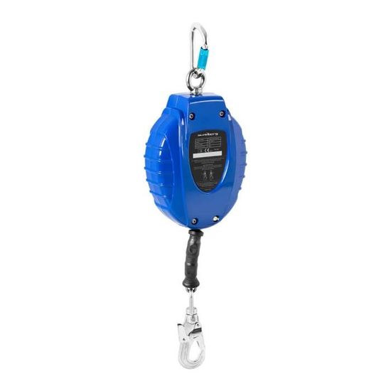 Dispositif Antichute Auto-rétractable 15m LIUHUO - Pour Toit Et Travaux Hauteur, Charge 150kg