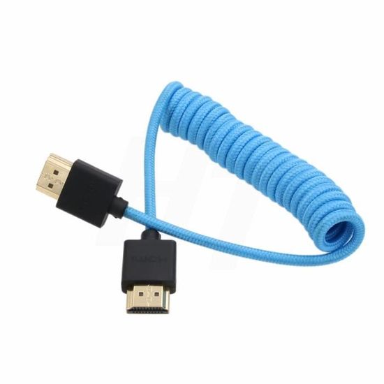 YANBORONSN Câble Enroulé 4K Micro HDMI Vers HDMI 2.2FT | FindTheDeal