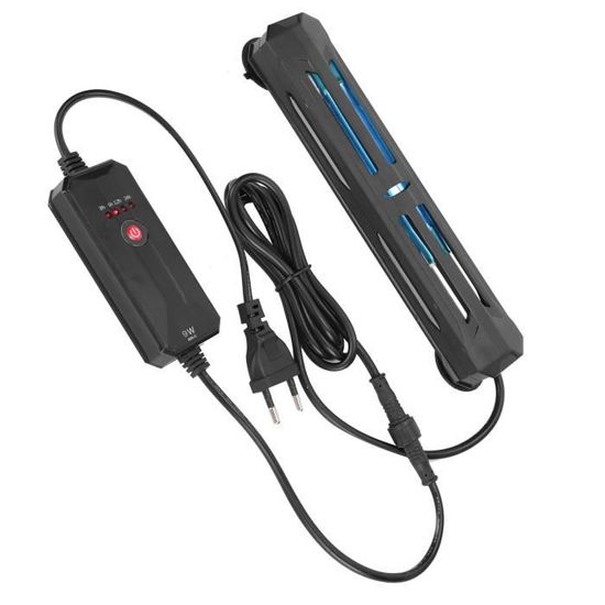 Lampe ultraviolette amphibie pour aquarium, cuisine, chambre à coucher, prise UE 220 V, 7 W